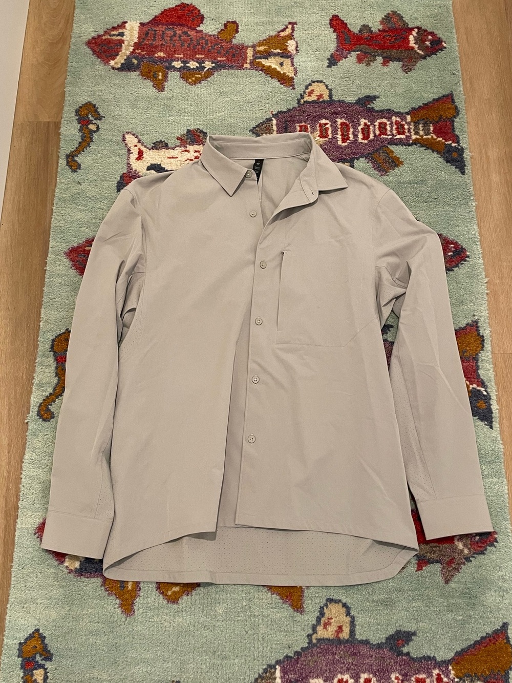 Lululemon Athletica Men’s Button Front Dress Shirt